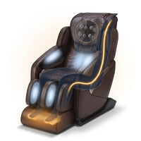 Jin Espresso Synthetic Leather SL Track Massage Chair — How It Works