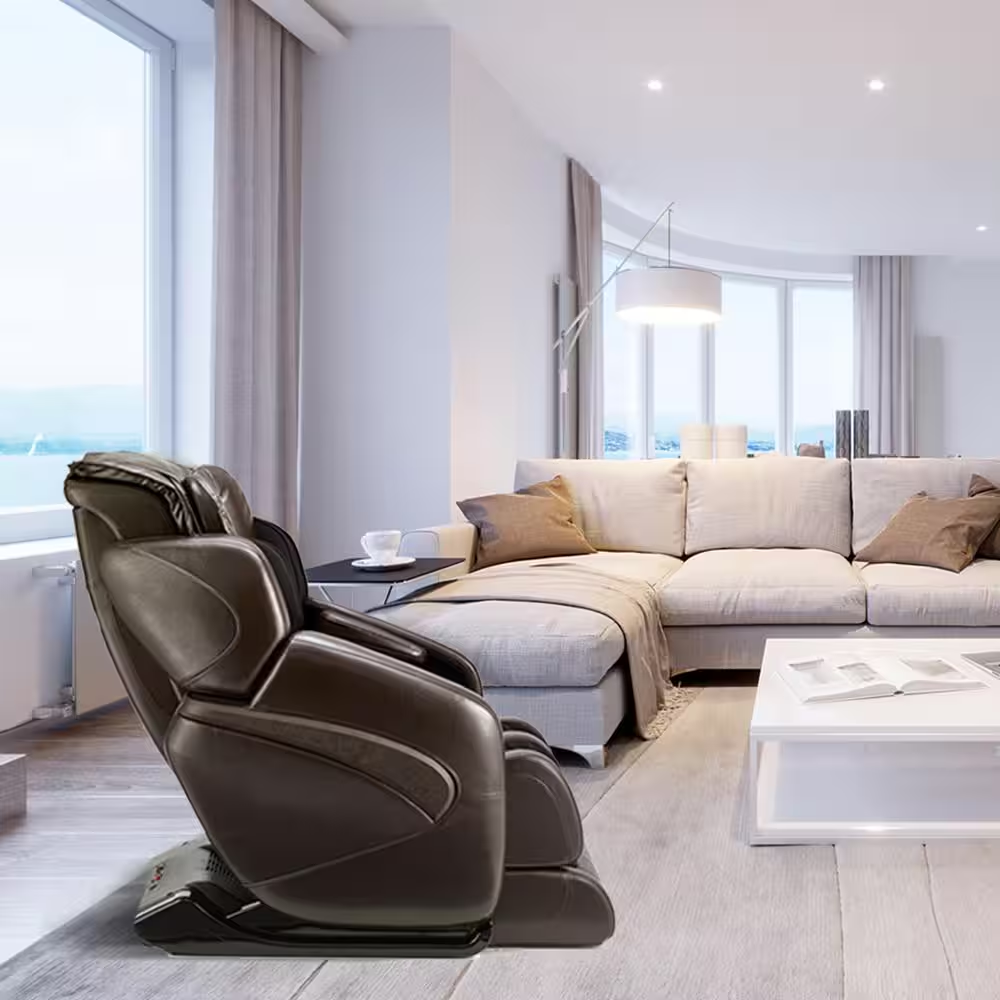 Massage Chair Built for Deep Restoration, Zero Gravity Recline, SL-Track System, Quad Roller Technology, Heat Therapy